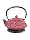 Madras Teekanne Gusseisen Rosa 760ml