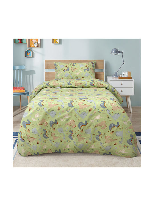 Lino Home Kids Sheets Semi Double Cotton Jurras...