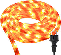 Tuburi Luminoase 220V cu 480 Becuri Alb Cald 20m Tuburi Luminoase 220V cu 480 Becuri Alb Cald 20m