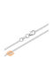 Atofio Kosmima White Gold Chain Neck 9K