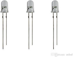 10 Stück Super Helle 3mm Weiße LEDs