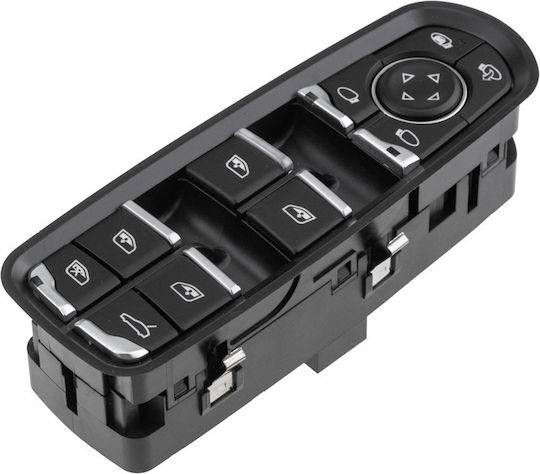 Porsche Cayenne 2011+ Macan 2019+ Comutator Windows Multiplu Fata Stanga 15 pini Orig.7pp959858ae Ews-ps-011/aj