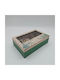 Uncle George Wooden Green Tea Box with Lid 15x7x23cm 1 Piece