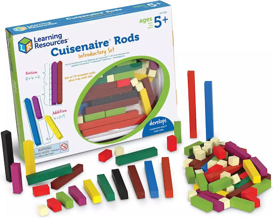 Learning Resources Εκπαιδευτικό Παιχνίδι Γνώσεων από Ξύλο για 5+ Ετών