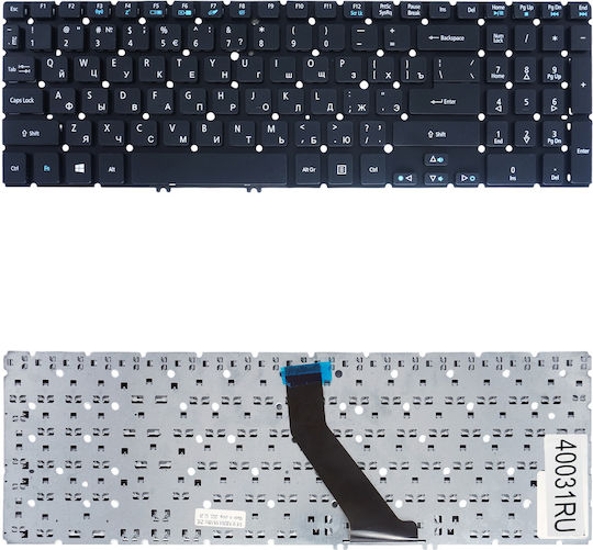 Πληκτρολόγιο Laptop Ρώσικο Acer Aspire Acer V5-531 V5-531p V5-551 V5-551g V5-552 V5-552g V5-571 V5-571-6467 V5-571-6688 V5-571g V5-571p V5-571p-6627 Ms2361 Nk.i1717.07g 9z.n8qbw.k0l Nsk-r3kbw0l Russian Keyboard Κωδ.40031ru