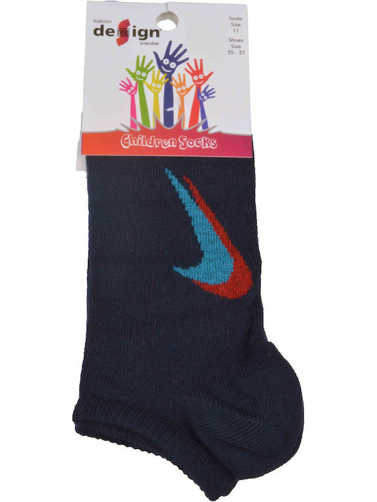 Design Socks Παιδικές Κάλτσες Μπλε