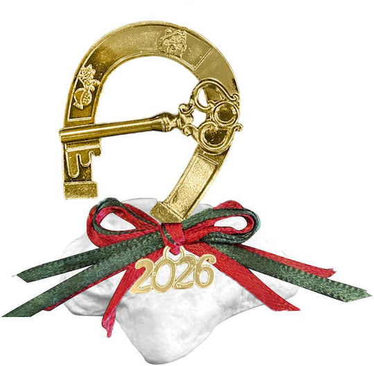 Tatu Moyo Lucrat manual de birou Amulet Potcoavă Auriu din Piatră 2026 1buc