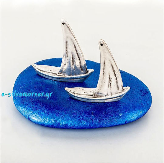 de birou Amulet Nava Albastru din Piatră 1buc