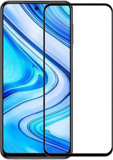 5D Full Glue Full Face Tempered Glass Μαύρο (Poco C85)