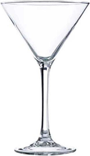 Vicrila Set of Glasses Cocktail/Drinking made of Glass Stemmed 6pcs