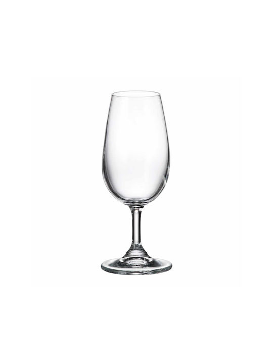 Crystal Bohemia Set of Glasses Cocktail/Drinking / Liqueur/Ouzo / Shooters made of Crystal Stemmed 6pcs