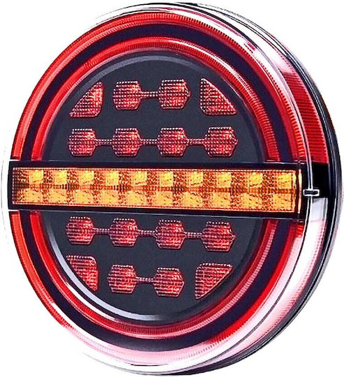Led Rücklicht Ø13.9cm Bremsen Laufblitz Ip68