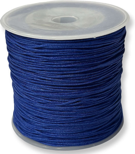 Κορδόνι Μακραμέ Μπλε 0.8mm 93m