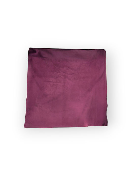 Decorative Pillow Case from Velvet Mauve 45x45cm.