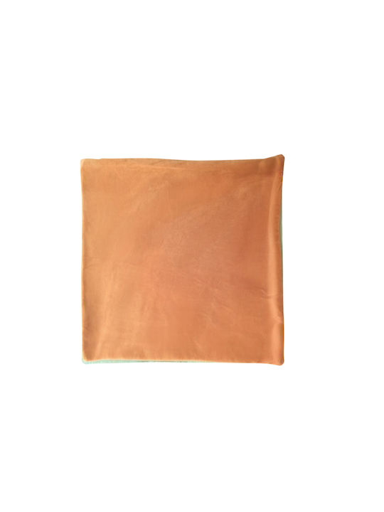 Decorative Pillow Case from Velvet Orange 45x45cm.