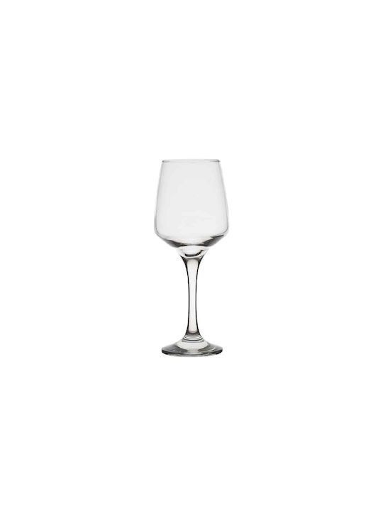 Uniglass Set Gläser Weißwein / Champagner aus Glas Mit Stiel 380ml 12Stück