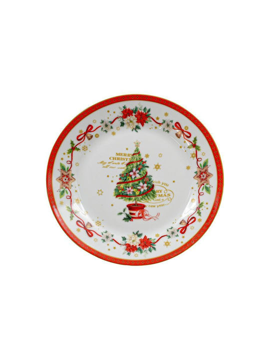 Fylliana Set Christmas Containers Ceramic White 6pcs