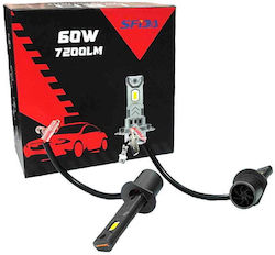 Sfida Car Lamps H3/v19 60W 7200lm LED Car Headlight 024061