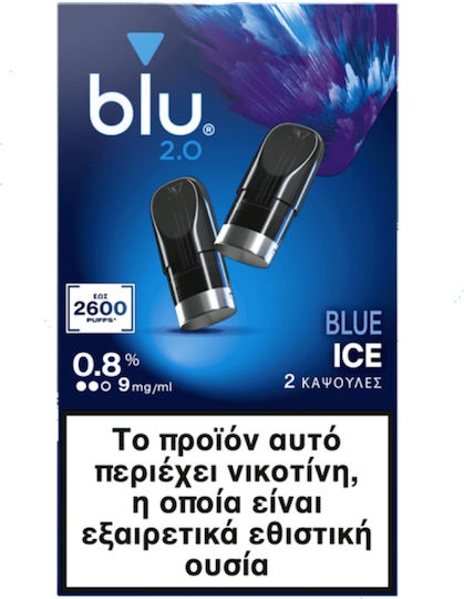 MyBlu Blue Ice Προγεμισμένο Ανταλλακτικό Pod 1.9ml