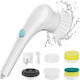 Kabellose Elektrische Reinigungsbürste Magic Brush 5 In 1 Wasserdicht Ipx7 USB Aufladung Multifunktionale Weiße
