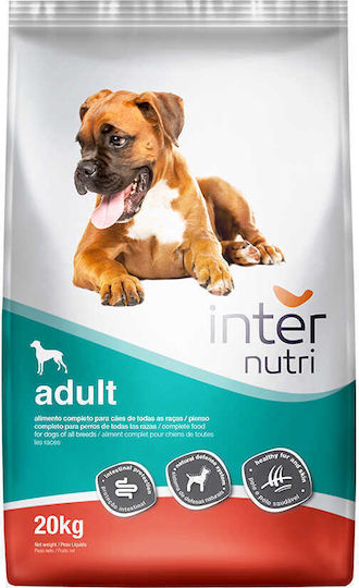 Internutri 20kg Dry Food for Adult Dogs with Chicken and Poultry