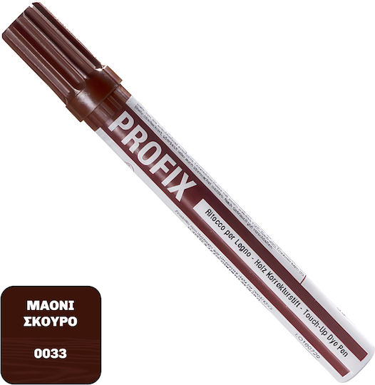 Marker De Reparare Pentru Suprafețe Din Lemn Mahon Închis Borma Profix Graining Pen Dark Mahogany 0033 0967ms
