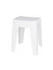 Stool For Kitchen Plastic White 38x47x32cm