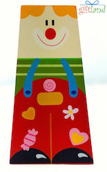 Hölzener Sparbüchse Clown