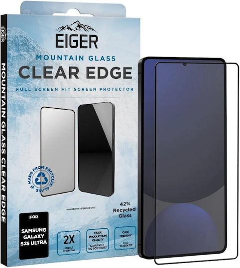 Eiger 3d Mountain Glass Grs Tempered Glass Screen Protector Samsung Galaxy S25 Ultra Clear