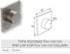 Capac Profil Coloană F50-102 Aluminco 4448