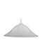 Epiplo-Fos Pendant Light White with Socket E27 40x40x20cm