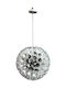 Epiplo-Fos Pendant Light Silver with Socket E27
