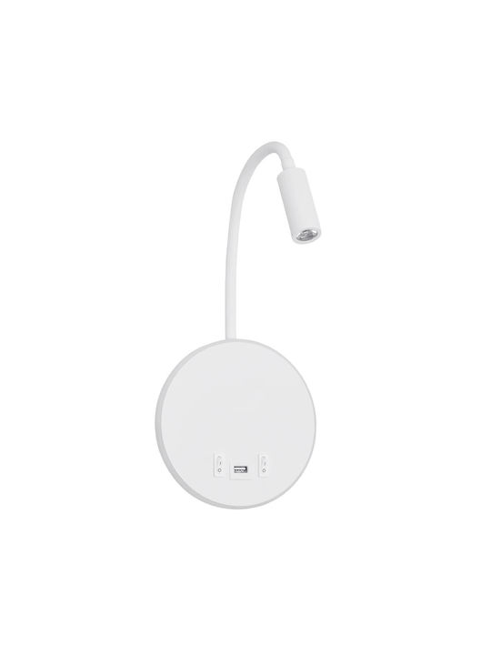 GloboStar Goose Single LED Warm White Spot in W...