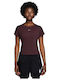 Sportswear Women's T-shirt Burgundy