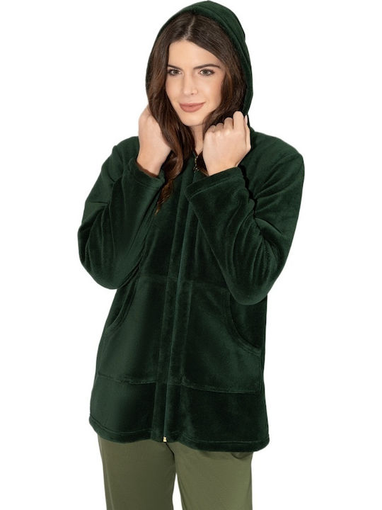 Harmony Winter Damen Robe Green