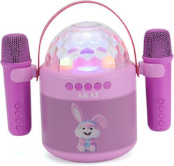 Akai Proffesional Boxă Karaoke cu Microfoane Wireless JoyBox Kids
