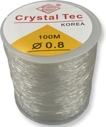 Elastic Transparent Silicone 0.8mm 100m
