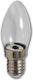 Λαμπακι Νυκτος Led E14 0.5w 360° Φαναρακια Εικονοστασια 2 Τεμαχια Θερμο Λευκο 3000k Wl-e14-0 5wx2