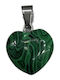 Charm Inimă Verde