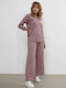 Damen Salmon Set mit Hose
