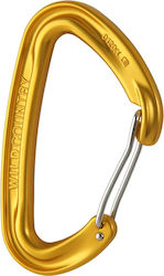 Carabiner Wildwire Fw25 Wild Country Gold