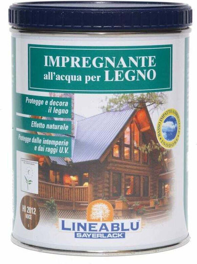 Sayerlack Linea Blu HI2010 Прозрачен Екологичен Консервант за Дърво на Водна Основa за Външна и Вътрешна Употреба 0,75 л