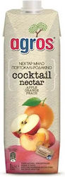 Agros Juice Apple - Orange - Peach 1pcs