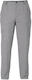 Kochhose Elastische Taille Knopf Kariert 100% Baumwoll Chef Small Schwarze Karo