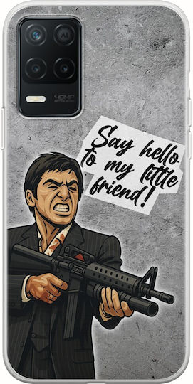 Epic Quotes Say Hello Realme 8 5G Flexible TPU Transparent Silicone