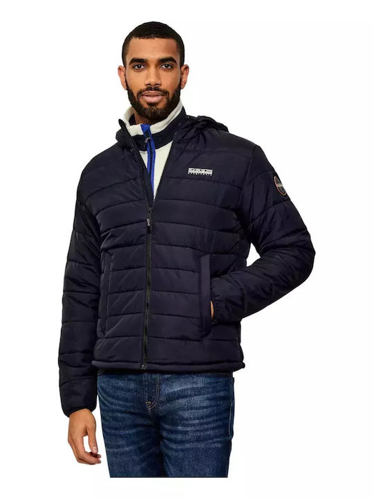 Winter Jacket Puffer Waterproof and Windproof Blue
