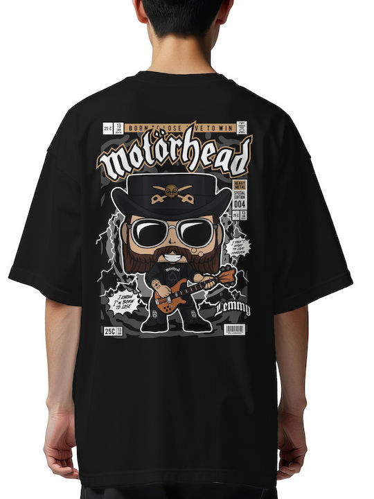 Tricou Oversized Lemmy Killmister Motorhead Pop...