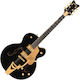Gretsch Hollow Chitară Electrică Neagră