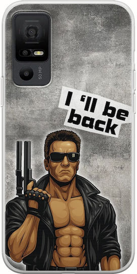 Epic Quotes I'll Be Back TCL 40 Nxtpaper 5G TPU Flexibil Silicon Transparent