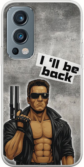 Epic Quotes I 'll Be Back OnePlus Nord 2 5G Гъвкав TPU Прозрачен Силикон